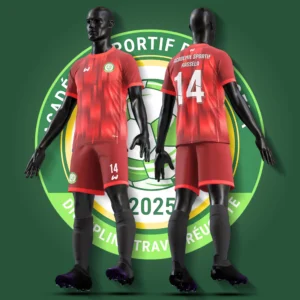 ensemble foot WANE rouge